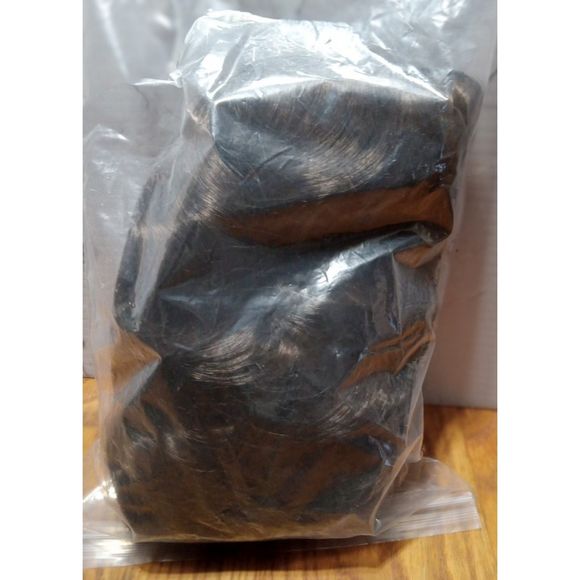 Cosplay Wig Classical 80s Water Wave Synthetic Fiber Hair Replacement Wig Brown - Picture 8 of 8